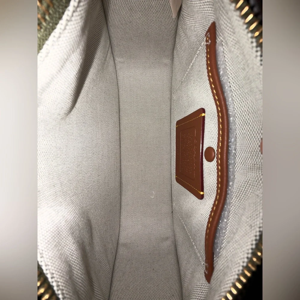 Coach Waverly in Olive NWT - Picture 6 of 8